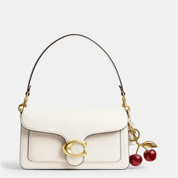 Original Coach Red and Gold Cherry Key Holder - Picture 5 of 15